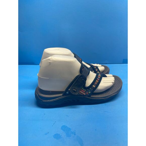 Skechers Outdoor Lifestyle Women's Sandals Size 7 Multi-Colored Chevron Aztec - Picture 5 of 9